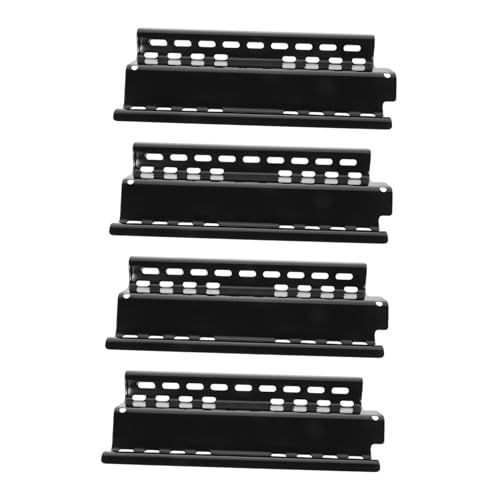 FUTUREORYY 4 Stück Einstellbare Grillbrenner Ersatzteile Teiliges aus Edelstahl Hitzebeständige BBQ Heat Plates für Gasgrill Gleichmäßige Hitzeverteilung Passend für Outdoor Camping und von FUTUREORYY