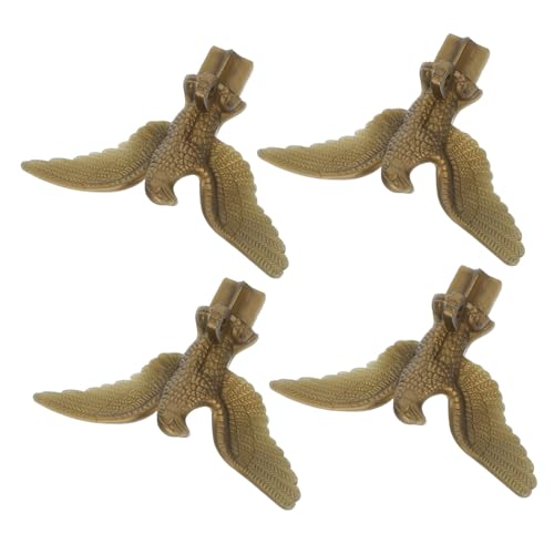 FUTUREORYY 4 Stück Fahnenmast Adlerkopf Aufsatz Kunststoff flaggenmast Ornament Wetterfest Dekorativ Ersatz für Outdoor fahnenstangen Geeignet für Konferenzplatz und Auditorium von FUTUREORYY