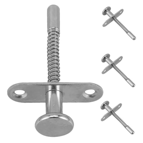 FUTUREORYY 4 Stück Federbelasteter Metall federbolzen für Kinderbett Schrank Fenster Sicherer Verriegelungsstift Einfache Montage Vielseitige Anwendung FUTUREORYY 4 Stück Federbelasteter Metall federbolzen für Kinderbett Schrank Fenster Sicherer Verriegelungsstift Einfache Montage Vielseitige Anwendung von FUTUREORYY