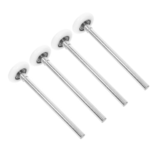 FUTUREORYY 4 Stück Garage Türrollen Nylon Laufräder mit Leise Langlebig Kompatibel mit Standard Holzgaragentoren für Ruhigen Stabilen Betrieb von FUTUREORYY