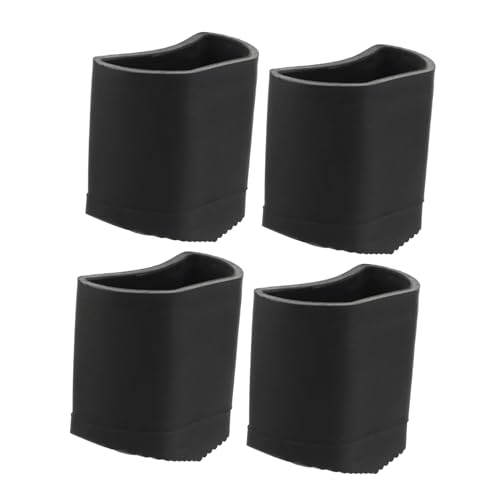 FUTUREORYY 4 Stück Rutschfeste Gummipads für Leiterfüße Langlebiger Schutz für Haushaltsleiter Passform für Steh Klapp Aluleitern Bodenschonend und Sicherer Stand von FUTUREORYY