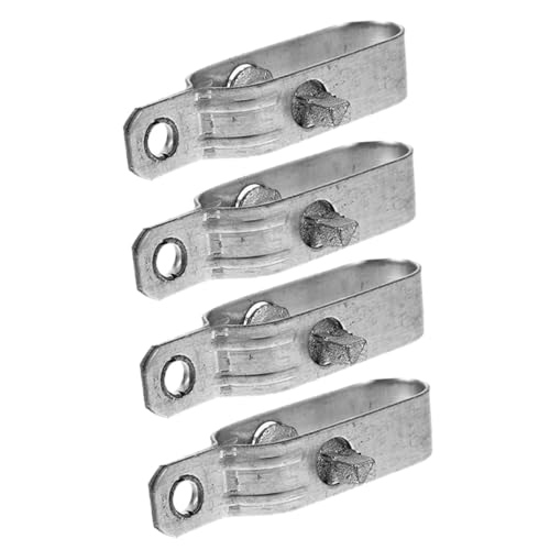 FUTUREORYY 4 Stück Teiliges Drahtseil Spanner Verzinkter Metall Fence Wire Cable Tensioner Robuste Spannvorrichtung für Garten Gewächshaus und Reben Wiederverwendbar und Einfach zu Bedienen von FUTUREORYY