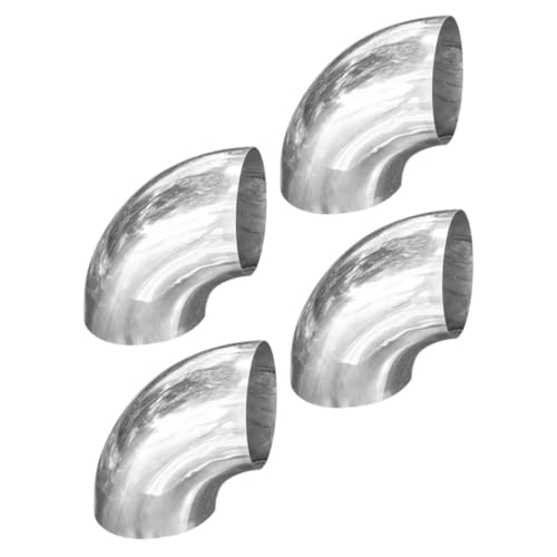 FUTUREORYY 4 Stück Teiliges Edelstahl Handlauf bögen Rostfrei Langlebig Verschleißfest für Treppen und Auspuffsysteme Stabil und Formbeständig FUTUREORYY 4 Stück Teiliges Edelstahl Handlauf bögen Rostfrei Langlebig Verschleißfest für Treppen und Auspuffsysteme Stabil und Formbeständig von FUTUREORYY