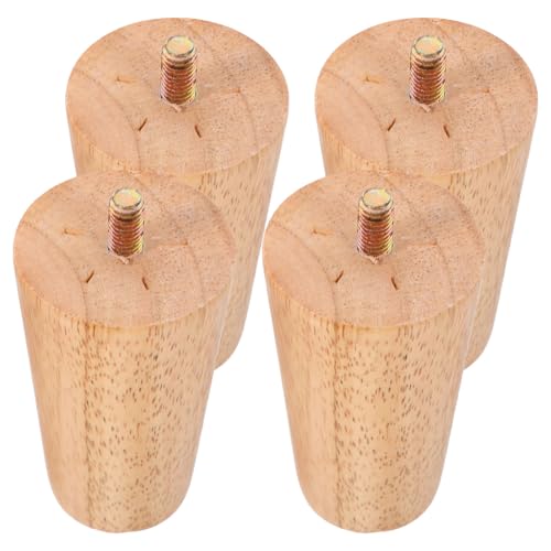 FUTUREORYY 4 Stück Teiliges Massivholz Möbelbeine mit Schraube für Sofa Stuhl Tisch Kommode Einfache Montage Verstellbare Höhe Passend für Bettrahmen Ersatz FUTUREORYY 4 Stück Teiliges Massivholz Möbelbeine mit Schraube für Sofa Stuhl Tisch Kommode Einfache Montage Verstellbare Höhe Passend für Bettrahmen Ersatz von FUTUREORYY