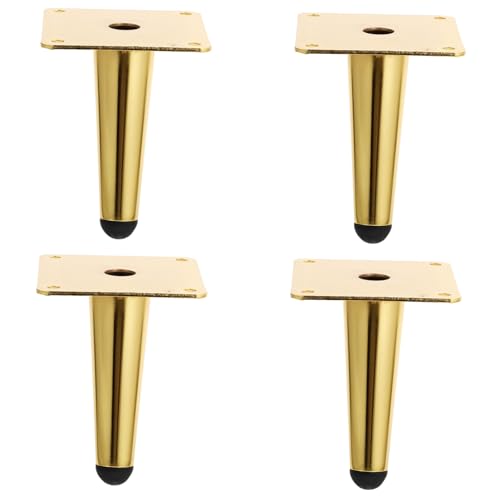 FUTUREORYY 4 Stück Teiliges Metall Möbelbeine Langlebige Eisen Sofafuß Möbelstütze für Sofa Schrank Couchtisch Tv möbel und Büromöbel Geeignet von FUTUREORYY