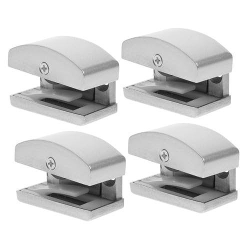 FUTUREORYY 4 Stück Teiliges Verstellbarer Duschtür schienenführer mit Anti rutsch Elastischem Gummipuffer Geeignet für Glas duschtüren Verschleißfest und Vibrationsreduzierend Einfache FUTUREORYY 4 Stück Teiliges Verstellbarer Duschtür schienenführer mit Anti rutsch Elastischem Gummipuffer Geeignet für Glas duschtüren Verschleißfest und Vibrationsreduzierend Einfache von FUTUREORYY