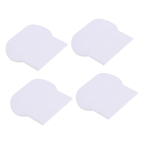 FUTUREORYY 4 Stück Toilettensitzheber Griffe Weiß Praktischer Wc Deckelheber Griff für Senioren Hygienisch und Kraftsparend Toilettensitz Öffner Badezimmer Zubehör von FUTUREORYY