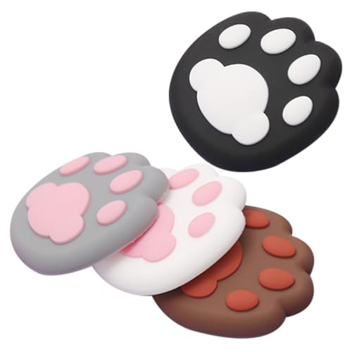 FUTUREORYY 4 Stück Türstopper Katzenpfoten Design Silikon Wandpuffer für Türknäufe Schallschutz und Wandschutz Einfache Installation Langlebig und Erhältlich und Braun FUTUREORYY 4 Stück Türstopper Katzenpfoten Design Silikon Wandpuffer für Türknäufe Schallschutz und Wandschutz Einfache Installation Langlebig und Erhältlich und Braun von FUTUREORYY