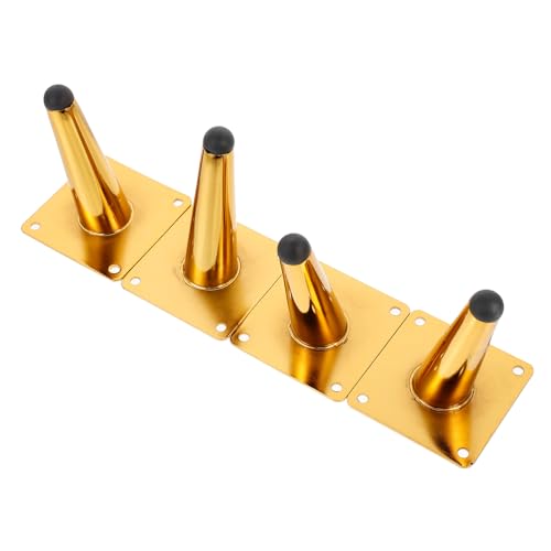FUTUREORYY 4 Stück Verstellbare Metall Möbelfüße Goldfarben Robuste Möbelbeine für Schrank Sofa Tisch mit Hoher Tragkraft und Langlebigem Eisenmaterial Inklusive Verstellbarer Fußpads FUTUREORYY 4 Stück Verstellbare Metall Möbelfüße Goldfarben Robuste Möbelbeine für Schrank Sofa Tisch mit Hoher Tragkraft und Langlebigem Eisenmaterial Inklusive Verstellbarer Fußpads von FUTUREORYY