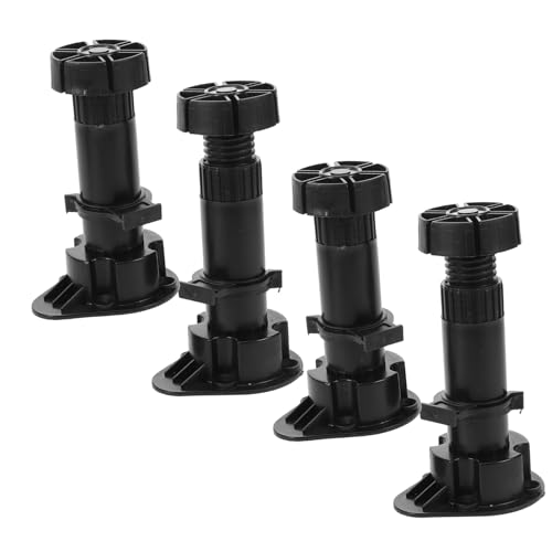 FUTUREORYY 4 Stück Verstellbare Möbelbeine aus Robustem Kunststoff Höhenverstellbare Schrank und Tischfüße mit Starker Tragkraft Einfache Montage ohne Werkzeug Ersatzfüße für Küchenmöbel und FUTUREORYY 4 Stück Verstellbare Möbelbeine aus Robustem Kunststoff Höhenverstellbare Schrank und Tischfüße mit Starker Tragkraft Einfache Montage ohne Werkzeug Ersatzfüße für Küchenmöbel und von FUTUREORYY