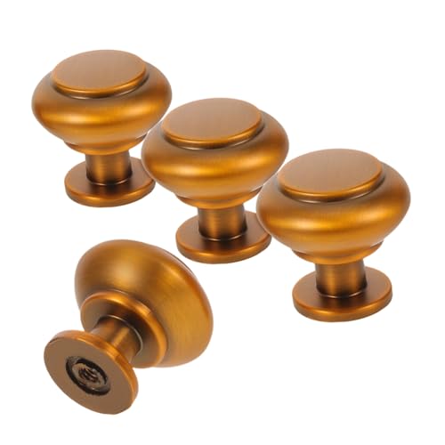 FUTUREORYY 4 Stück Vintage Möbelgriffe Finish Einzel-loch Schrankgriffe mit Ergonomischem Griff und Anti-rutsch-oberfläche Einfache Montage für Kleiderschränke Kommoden FUTUREORYY 4 Stück Vintage Möbelgriffe Finish Einzel-loch Schrankgriffe mit Ergonomischem Griff und Anti-rutsch-oberfläche Einfache Montage für Kleiderschränke Kommoden von FUTUREORYY