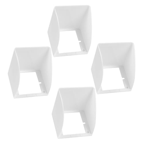 FUTUREORYY 4 Stück Wasserdichte Steckdosenabdeckung aus Robustem Kunststoff Wetterfester Regenschutz für Außensteckdosen Schützende Abdeckung zum Schutz vor Nässe und Beschädigung Einfache FUTUREORYY 4 Stück Wasserdichte Steckdosenabdeckung aus Robustem Kunststoff Wetterfester Regenschutz für Außensteckdosen Schützende Abdeckung zum Schutz vor Nässe und Beschädigung Einfache von FUTUREORYY