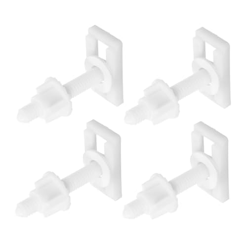 FUTUREORYY 4 Stück Wc Sitz Schrauben Befestigungsset mit Muttern und Unterlegscheiben Schnelle Montage Verdeckte Halterung Kompatibel für Diverse Toilettenmodelle und Marken FUTUREORYY 4 Stück Wc Sitz Schrauben Befestigungsset mit Muttern und Unterlegscheiben Schnelle Montage Verdeckte Halterung Kompatibel für Diverse Toilettenmodelle und Marken von FUTUREORYY