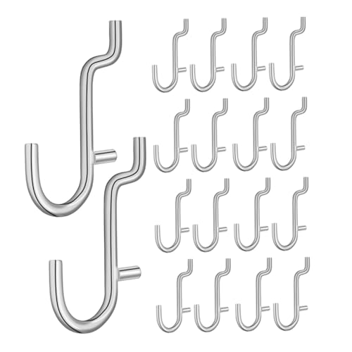 FUTUREORYY 40 Stück Teiliges Lochwand Haken aus Edelstahl Robuste Pegboard Werkzeughaken Vielseitig Einsetzbar Einfach zu Montieren für Werkstatt Garage und Werkzeugorganisation FUTUREORYY 40 Stück Teiliges Lochwand Haken aus Edelstahl Robuste Pegboard Werkzeughaken Vielseitig Einsetzbar Einfach zu Montieren für Werkstatt Garage und Werkzeugorganisation von FUTUREORYY