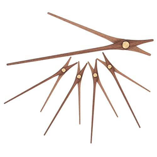 FUTUREORYY 5 Sätze Holz Uhrzeiger DIY Wanduhren Zeiger Schwarzem Walnussholz Ersatzteile für Quartz und Rahmenlose Uhren Langlebige Uhrzeiger für Kreative Projekte FUTUREORYY 5 Sätze Holz Uhrzeiger DIY Wanduhren Zeiger Schwarzem Walnussholz Ersatzteile für Quartz und Rahmenlose Uhren Langlebige Uhrzeiger für Kreative Projekte von FUTUREORYY