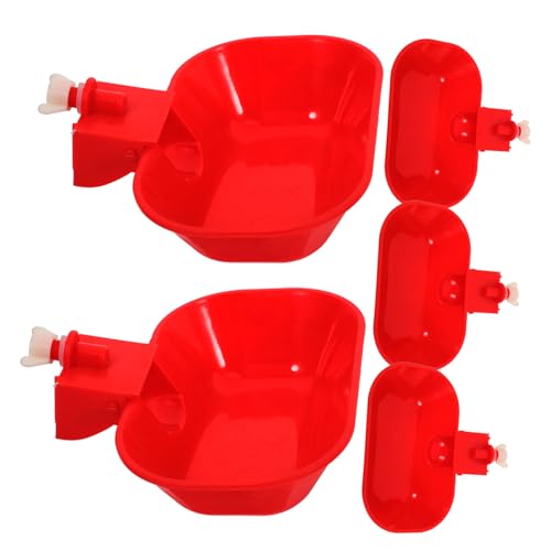 FUTUREORYY 5 Stück Teiliges Großes Automatisches Geflügeltränke Robuste PP Wasserschalen Auslaufsicher für Hühner Enten Gänse Truthähne Zuverlässiger Tränkehalter für Geflügelhaltung FUTUREORYY 5 Stück Teiliges Großes Automatisches Geflügeltränke Robuste PP Wasserschalen Auslaufsicher für Hühner Enten Gänse Truthähne Zuverlässiger Tränkehalter für Geflügelhaltung von FUTUREORYY