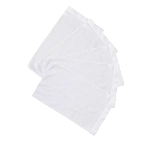 FUTUREORYY 5 Stück Teiliges Pool Skimmer Filtersocken Weiß Elastische Wiederverwendbare Pool Filterabdeckung für Schwimmbecken Passend für Skimmer Körbe Effektive Schmutz und von FUTUREORYY