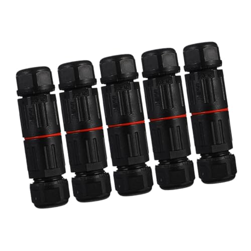 FUTUREORYY 5 Stück Wasserdichte Außenkabelverbinder Polig Mm² Schraubenfreie Stromkabel Anschlussverbinder für Outdoor Beleuchtung und Elektrische Geräte FUTUREORYY 5 Stück Wasserdichte Außenkabelverbinder Polig Mm² Schraubenfreie Stromkabel Anschlussverbinder für Outdoor Beleuchtung und Elektrische Geräte von FUTUREORYY