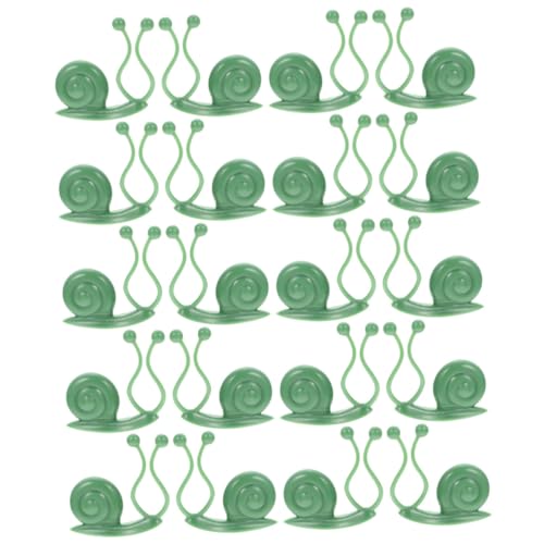 FUTUREORYY 50 Stück Pflanzenclips Kletterpflanzen Clips aus Grünem Kunststoff Selbstklebend Starke Fixierung für Rankhilfen Pflanzenwandhalterung für Rankrosen und Gartenpflanzen FUTUREORYY 50 Stück Pflanzenclips Kletterpflanzen Clips aus Grünem Kunststoff Selbstklebend Starke Fixierung für Rankhilfen Pflanzenwandhalterung für Rankrosen und Gartenpflanzen von FUTUREORYY