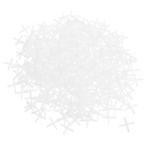 FUTUREORYY 500 Stück Fliesenausgleichskeile Kreuz Abstandhalter für Wand Bodenfliesen Selbstnivellierende Kunststoff Fliesenspacer für Keramik und Verlegung FUTUREORYY 500 Stück Fliesenausgleichskeile Kreuz Abstandhalter für Wand Bodenfliesen Selbstnivellierende Kunststoff Fliesenspacer für Keramik und Verlegung von FUTUREORYY