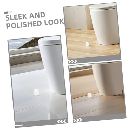 FUTUREORYY 6 Sätze Wc bolzenkappen aus Kunststoff mit Extra Unterlegscheiben Runde Schraubenkappen zum Aufstecken Langlebig Einfache Montage Kompatibel für Verschiedene Spülbecken Toiletten von FUTUREORYY