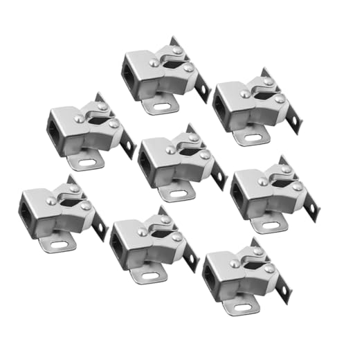 FUTUREORYY 8 Stück Federschnäpper Schranktürverschluss Korrosionsbeständiger Push Catch Latch für Schränke Kleiderschränke Einfach zu Montierende Türschnäpper FUTUREORYY 8 Stück Federschnäpper Schranktürverschluss Korrosionsbeständiger Push Catch Latch für Schränke Kleiderschränke Einfach zu Montierende Türschnäpper von FUTUREORYY