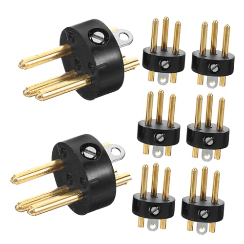 FUTUREORYY 8stücke Teiliges Xlr Stecker Für Audioverbindungen Geeignet Für Ktv-mikrofone Kondensatormikros Und Aufnahmegeräte Zuverlässige Signalübertragung Und Langlebige Konstruktion von FUTUREORYY