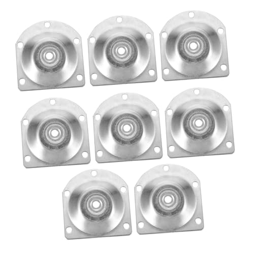 FUTUREORYY 8 Stück Teiliges Abgewinkelte Möbelbein Befestigungsplatten aus Metall Stabile Montageplatten für Sofabeine Couch und Sitzmöbel Einfache Installation Langlebige Möbelzubehörteile von FUTUREORYY
