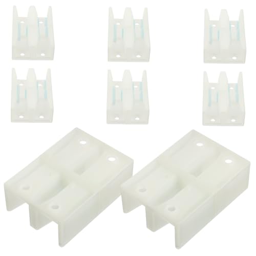 FUTUREORYY 8 Stück Teiliges Kunststoff Bodenführung für Schiebetür Glasdusche Geräuscharm mit Schraubenhalterung Tiefer Führungsnut für Sicheren Halt Passend für Duschtüren und Duschkabinen FUTUREORYY 8 Stück Teiliges Kunststoff Bodenführung für Schiebetür Glasdusche Geräuscharm mit Schraubenhalterung Tiefer Führungsnut für Sicheren Halt Passend für Duschtüren und Duschkabinen von FUTUREORYY