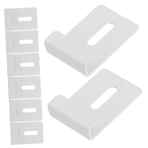 FUTUREORYY 8 Stück Teiliges Spiegelhalter Metall Stabile Eckige Glasklemmen für Badspiegel Schlagfeste Wandmontage Platzsparende Halterung für Badezimmer Einfache Installation Langlebig und FUTUREORYY 8 Stück Teiliges Spiegelhalter Metall Stabile Eckige Glasklemmen für Badspiegel Schlagfeste Wandmontage Platzsparende Halterung für Badezimmer Einfache Installation Langlebig und von FUTUREORYY