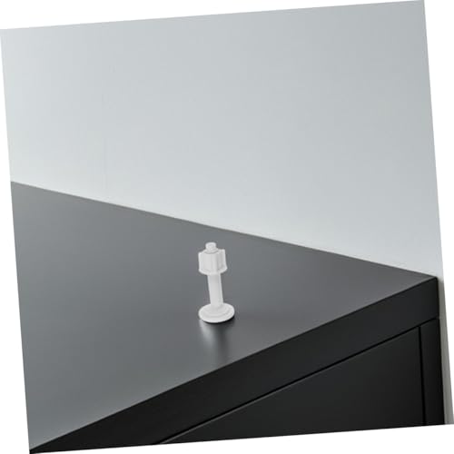 FUTUREORYY 8 Stück Teiliges Wc sitz Befestigungsset mit Robusten Kunststoff Schrauben und Gummiexpansionsdübeln Kompatibel für Toilettensitze als Ersatz und Reparaturlösung von FUTUREORYY