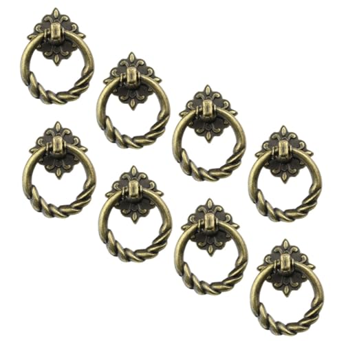 FUTUREORYY 8 Stück Vintage Schrankknopf Mini Metallgriff mit Antikem Stil Einfacher Einloch möbelgriff für Küchenschränke und Kommoden Langlebig und Ergonomisch Einfache Montage FUTUREORYY 8 Stück Vintage Schrankknopf Mini Metallgriff mit Antikem Stil Einfacher Einloch möbelgriff für Küchenschränke und Kommoden Langlebig und Ergonomisch Einfache Montage von FUTUREORYY