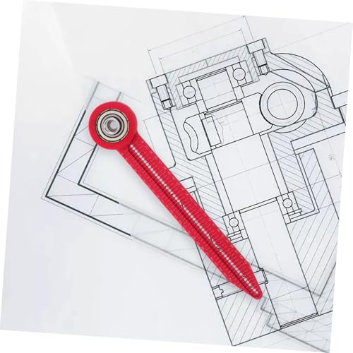 FUTUREORYY Aluminiumlegierung Anreißwerkzeug Holzarbeiten Präziser Kreiszeichner Verstellbarer Radius Leicht Tragbar Multi funktions Lineal Markierungswerkzeug von FUTUREORYY