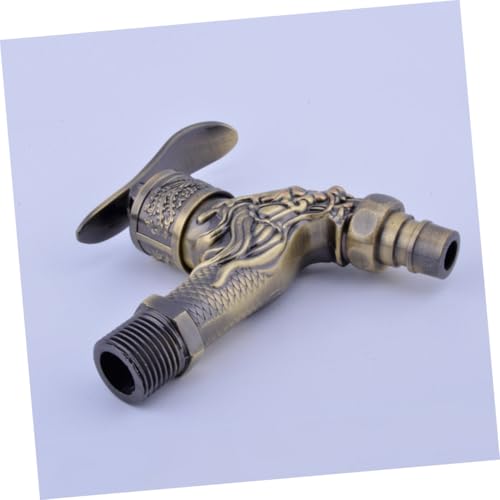 FUTUREORYY Antiker Wasserhahn mit Kupferkern Langlebiger Wasserhahn für Waschmaschine Universeller Gewindeanschluss aus Robustem Zinklegierung für Küche Bad und Garten Geeignet FUTUREORYY Antiker Wasserhahn mit Kupferkern Langlebiger Wasserhahn für Waschmaschine Universeller Gewindeanschluss aus Robustem Zinklegierung für Küche Bad und Garten Geeignet von FUTUREORYY