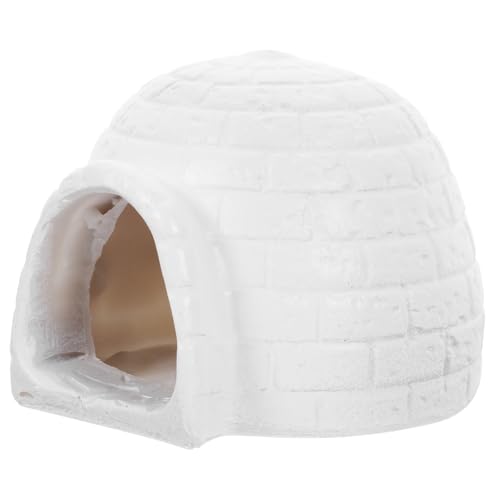 FUTUREORYY Realistisches Igloo- Für Aquarien Simulierte Polyresin-eisfigur Sicheres Versteck Für Fische Und Garnelen Für Aquarienlandschaften FUTUREORYY Realistisches Igloo- Für Aquarien Simulierte Polyresin-eisfigur Sicheres Versteck Für Fische Und Garnelen Für Aquarienlandschaften von FUTUREORYY
