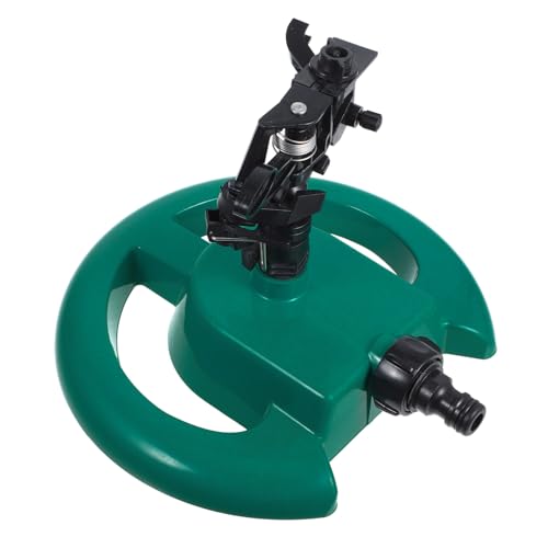 FUTUREORYY Automatischer Rotierender Gartensprenger Drehbar Sprinkler Bewässerungssystem für Pflanzen Blumen Gemüse Grün Kunststoff von FUTUREORYY