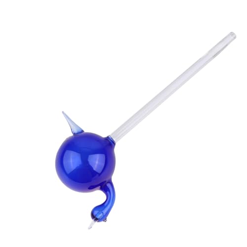 FUTUREORYY Automatisches Schneckenform Glas Bewässerungssystem Selbstbewässernde Pflanzenglocke Blau Durchmesser Höhe Für Innen und Außenpflanzen Balkon Garten Patio von FUTUREORYY