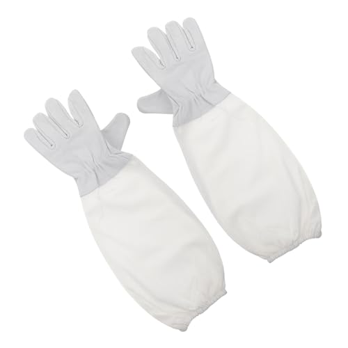 FUTUREORYY Beekeeping Handschuhe aus Weichem Ziegenleder Schnittfest und Widerstandsfähig Atmungsaktiv Professioneller Schutz für Imker bei Bienenstichen Flexible Passform Hochwertiges von FUTUREORYY
