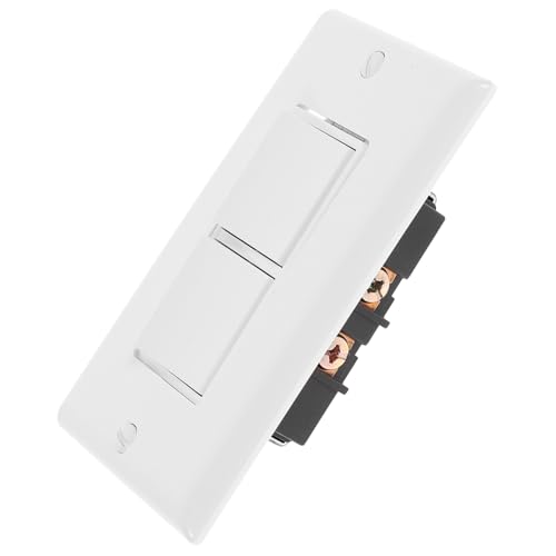 FUTUREORYY Doppel Wippschalter mit Unabhängigen Schaltern Weiß Robust Langlebig für Haushalt Hotel Schule Geschäft FUTUREORYY Doppel Wippschalter mit Unabhängigen Schaltern Weiß Robust Langlebig für Haushalt Hotel Schule Geschäft von FUTUREORYY