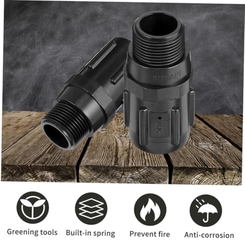FUTUREORYY Druckminderer Tropfbewässerung Psi Wasserregler Langlebig Flammenbeständig Garten Bewässerungssystem mit Gewindeanschluss für Gleichmäßigen Wasserdruck von FUTUREORYY
