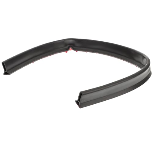 FUTUREORYY Duschwasserstopper Dichtungsstreifen Selbstklebend Wasserdichte Badewannen Wasserbarriere für Nassbereich Abdichtung Dusche Bafflestreifen Schwarz von FUTUREORYY