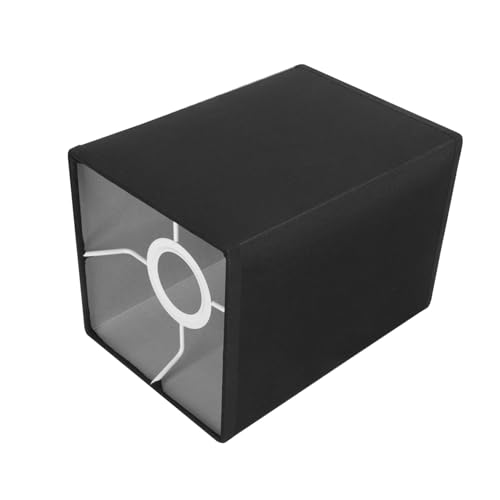 FUTUREORYY Eckiger Lampenschirm für Tischlampe Stilvolles Design Einfache Montage Warmes Licht Dekoratives Accessoire für Nachttisch und Zimmer Schwarze Farbgebung Einzeln Verpackt FUTUREORYY Eckiger Lampenschirm für Tischlampe Stilvolles Design Einfache Montage Warmes Licht Dekoratives Accessoire für Nachttisch und Zimmer Schwarze Farbgebung Einzeln Verpackt von FUTUREORYY