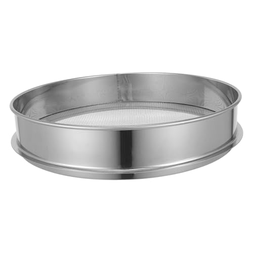 FUTUREORYY Edelstahl Bodensieb Gartensieb mit Maschenweite Leichtes Rundes Kompost und Erde Sieb zum Entfernen von und von Gartenboden Vielseitig für Gemüse und Früchte Geeignet FUTUREORYY Edelstahl Bodensieb Gartensieb mit Maschenweite Leichtes Rundes Kompost und Erde Sieb zum Entfernen von und von Gartenboden Vielseitig für Gemüse und Früchte Geeignet von FUTUREORYY