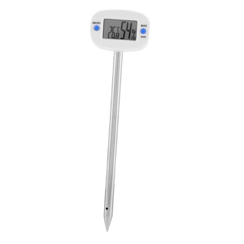 FUTUREORYY Edelstahl Bodenthermometer und Feuchtigkeitsmesser mit Nadelsonde Mini Bodenfeuchtigkeits und Temperaturtester für Gartenpflanzen Gemüse Obst und Präzises Gartenwerkzeug FUTUREORYY Edelstahl Bodenthermometer und Feuchtigkeitsmesser mit Nadelsonde Mini Bodenfeuchtigkeits und Temperaturtester für Gartenpflanzen Gemüse Obst und Präzises Gartenwerkzeug von FUTUREORYY