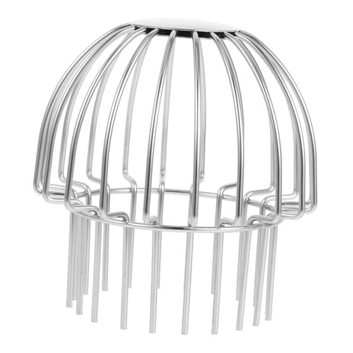 FUTUREORYY Edelstahl Dachablauffilter Gitterrost Rostfrei Rohrschutz Abflussdeckel Regenrinnenschutz Leicht zu Installieren für Balkon Terrasse Gutter Guard Roof Filter Strainer FUTUREORYY Edelstahl Dachablauffilter Gitterrost Rostfrei Rohrschutz Abflussdeckel Regenrinnenschutz Leicht zu Installieren für Balkon Terrasse Gutter Guard Roof Filter Strainer von FUTUREORYY
