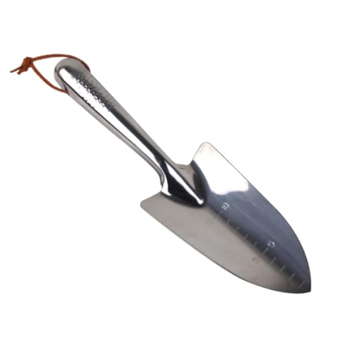 FUTUREORYY Edelstahl Gartenschaufel Klein Handspaten mit Rutschfestem Griff Ergonomisch für Umpflanzen Unkrautentfernung und Aussaat Geeignet für Männer Frauen FUTUREORYY Edelstahl Gartenschaufel Klein Handspaten mit Rutschfestem Griff Ergonomisch für Umpflanzen Unkrautentfernung und Aussaat Geeignet für Männer Frauen von FUTUREORYY