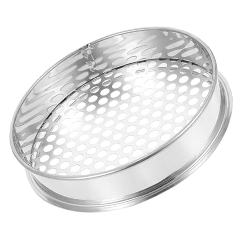 FUTUREORYY Edelstahl Gartensieb Ø mit Rundloch Robustes Verschleißfestes Bodensieb für Garten und Haushalt Praktischer Boden und Kompostsieb Langlebiger Gartensieb zur Erde und FUTUREORYY Edelstahl Gartensieb Ø mit Rundloch Robustes Verschleißfestes Bodensieb für Garten und Haushalt Praktischer Boden und Kompostsieb Langlebiger Gartensieb zur Erde und von FUTUREORYY