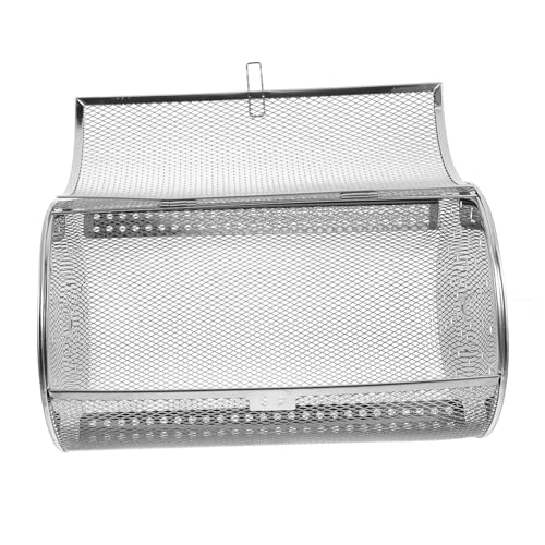 FUTUREORYY Edelstahl Rotierender Grillkorb mit Sicherem Schnappverschluss Vielseitiger BBQ rostkorb für Gemüse Nüsse Fleisch Geeignet für Backofen und Gasgrill Drehfunktion für Gleichmäßiges FUTUREORYY Edelstahl Rotierender Grillkorb mit Sicherem Schnappverschluss Vielseitiger BBQ rostkorb für Gemüse Nüsse Fleisch Geeignet für Backofen und Gasgrill Drehfunktion für Gleichmäßiges von FUTUREORYY