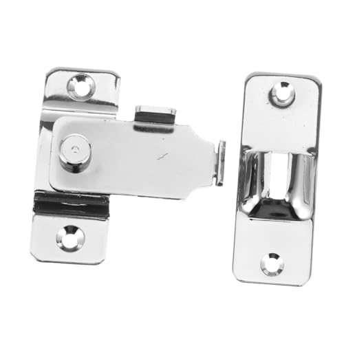FUTUREORYY Edelstahl Tür Riegel Winkel Latch Lock Langlebig Korrosionsbeständig für Innen Außen Schiebetür Scheunentor Tor Fenster Sicherheitsschloss von FUTUREORYY