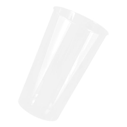 FUTUREORYY Einfacher Blumeneimer Aus Robustem Kunststoff Transparent Und Verschleißfest Mit Zylindergestaltung Für Mehr Platz Für Wurzeln Als Dekoration Für Zuhause Oder Büro von FUTUREORYY